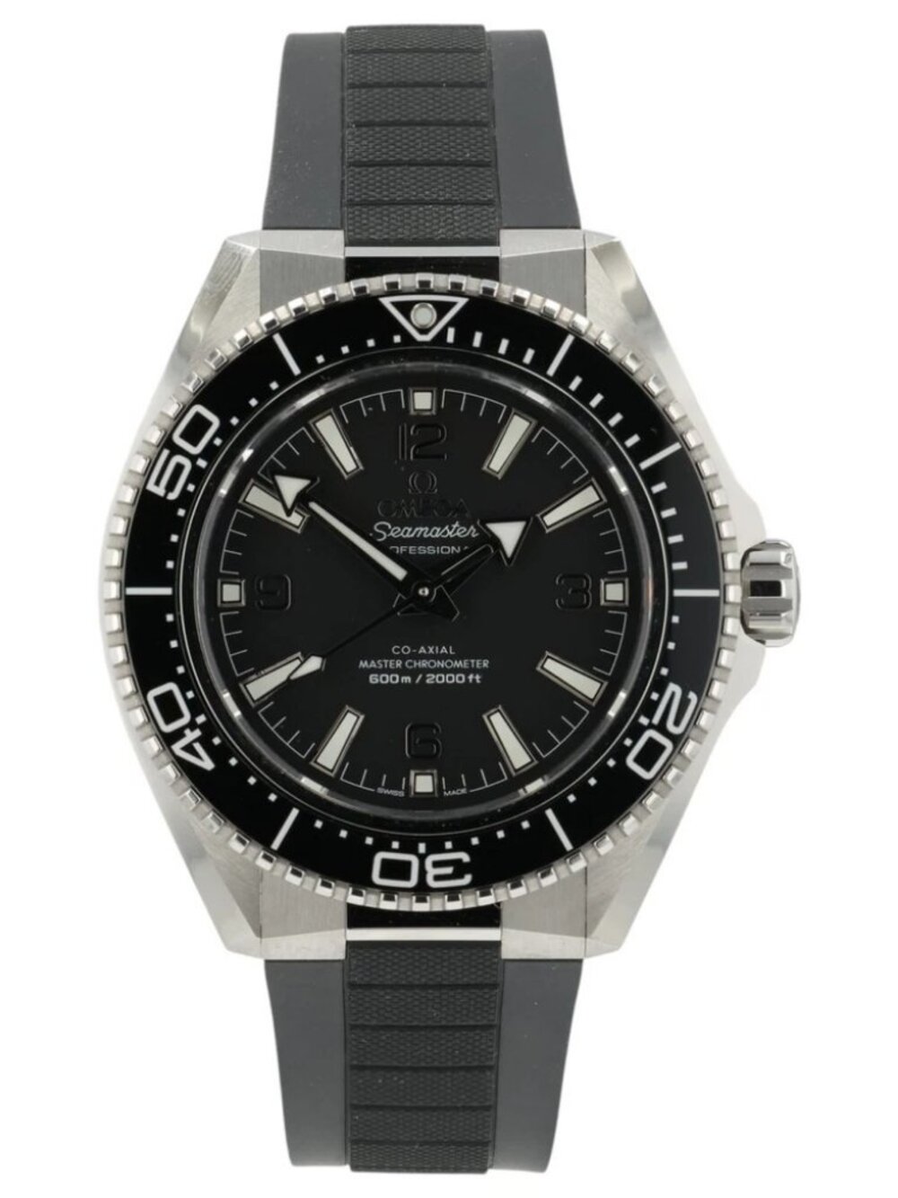 Omega Seamaster Black Dial Steel 42mm Automatic Mens Watch